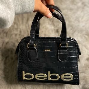 BEBE Black Mini Purse
